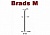 Штифт Brads M (0,84 мм)