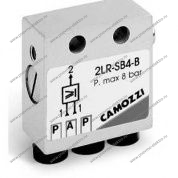 Логический элемент Camozzi 2LR-SB4-B  "ИЛИ" цанга 4 мм
